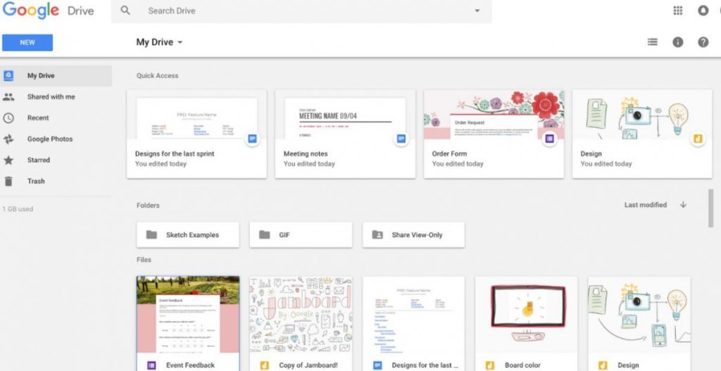 Jamboard  en Google Drive