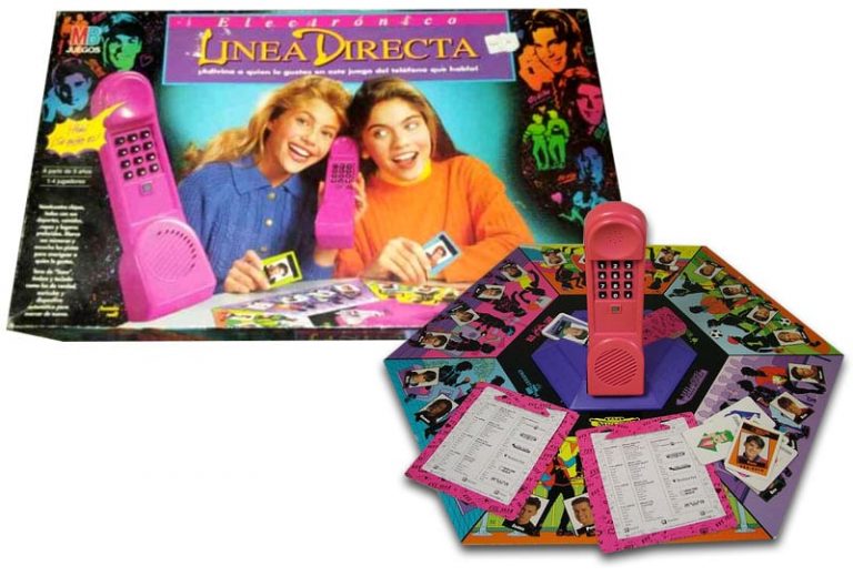 Línea directa y otros juguetes de los 90 que toda chica tenía en su casa