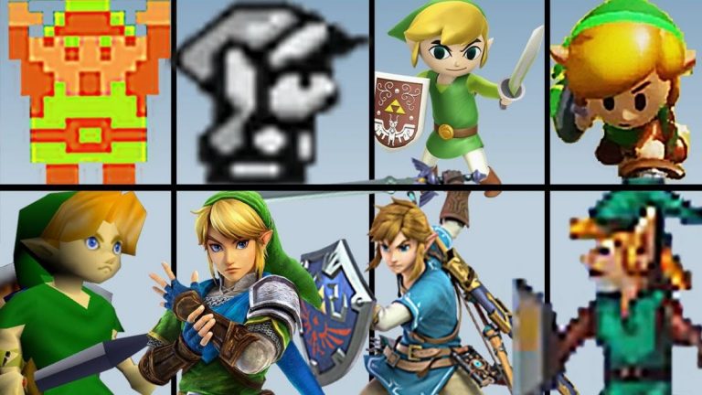 Del mítico Zelda de Nes a Nintendo Switch: así ha cambiado el personaje de Link