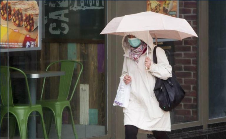 El fin de semana será lluvioso y con temperaturas más altas de lo normal