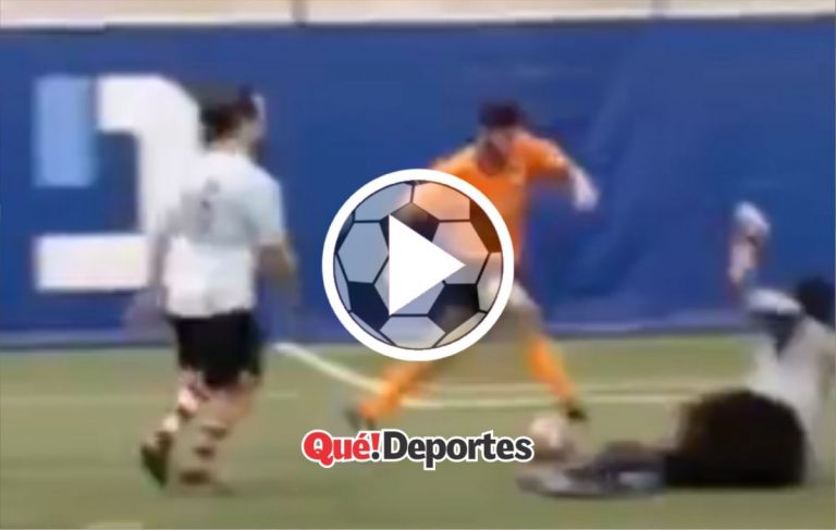 Maradona hubo uno solo...¡Pero qué jugadón amateur!