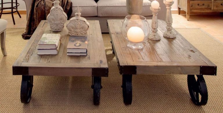 Cómo hacer una mesa con ruedas