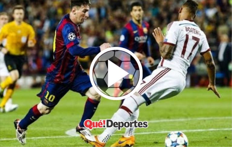 Así se rompe una cintura ¡Messi el responsable!