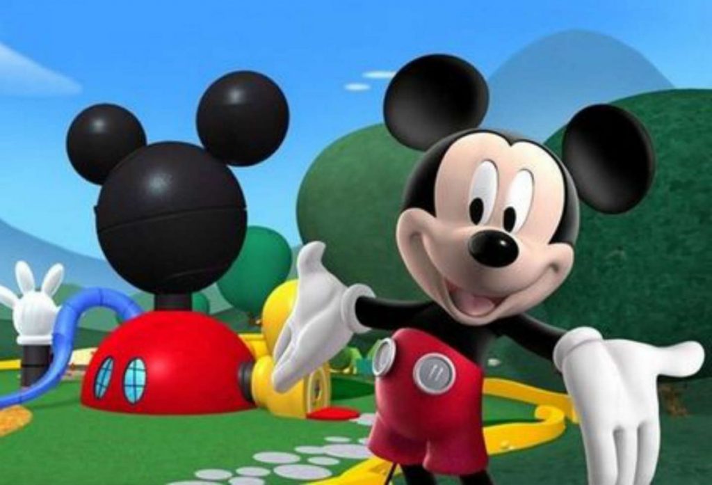 La imagen 3D del ratón en 'La casa de Mickey'.