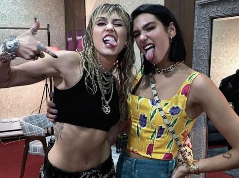 miley cyrus dua lipa prisoner