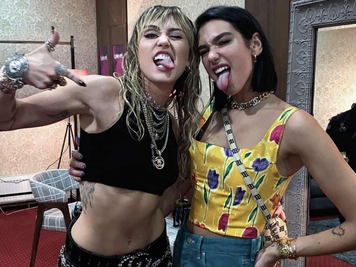 miley cyrus dua lipa prisoner