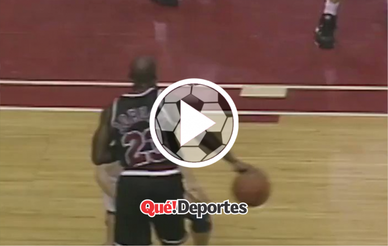 El amague que engañaba a cualquiera con sello MJ