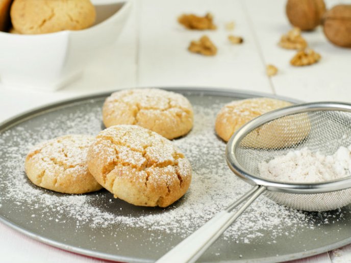La receta para hacer unos polvorones de almendra caseros deliciosos 1 Ingredientes para hacer polvorones