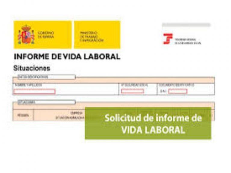 Cómo pedir el informe de la vida laboral