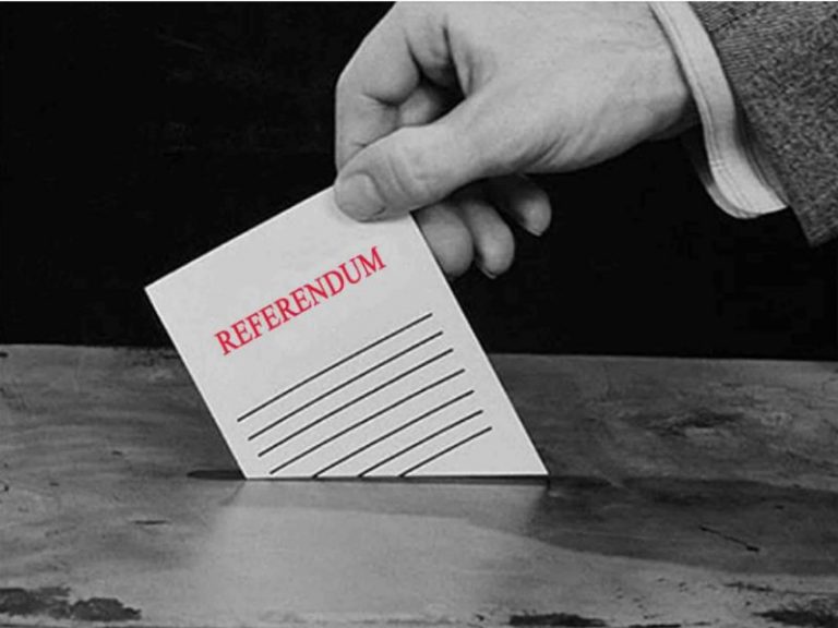Qué es un referéndum