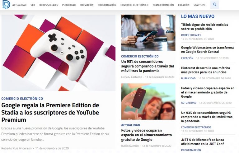 Nace Digitalis, nuevo diario especializado para profesionales digitales