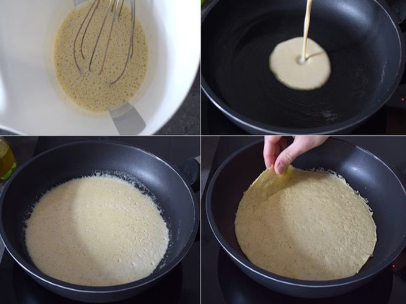 Cómo hacer crepes de avena para tu dieta 3 crepes para tu dieta