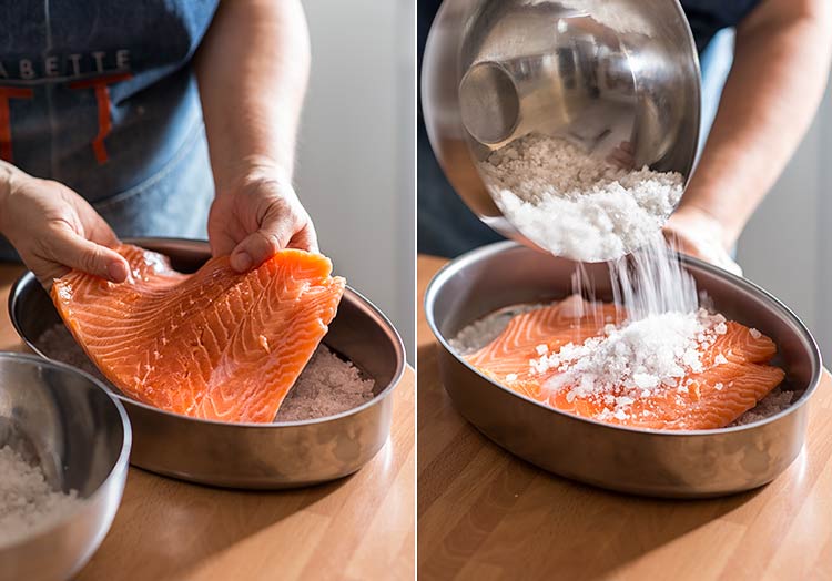 Cómo hacer un salmón ahumado que esté delicioso 4 Paso 2 salmuera