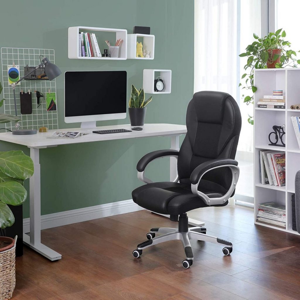Los mejores accesorios para teletrabajar desde casa 245 silla ergonomica songmics obg22b