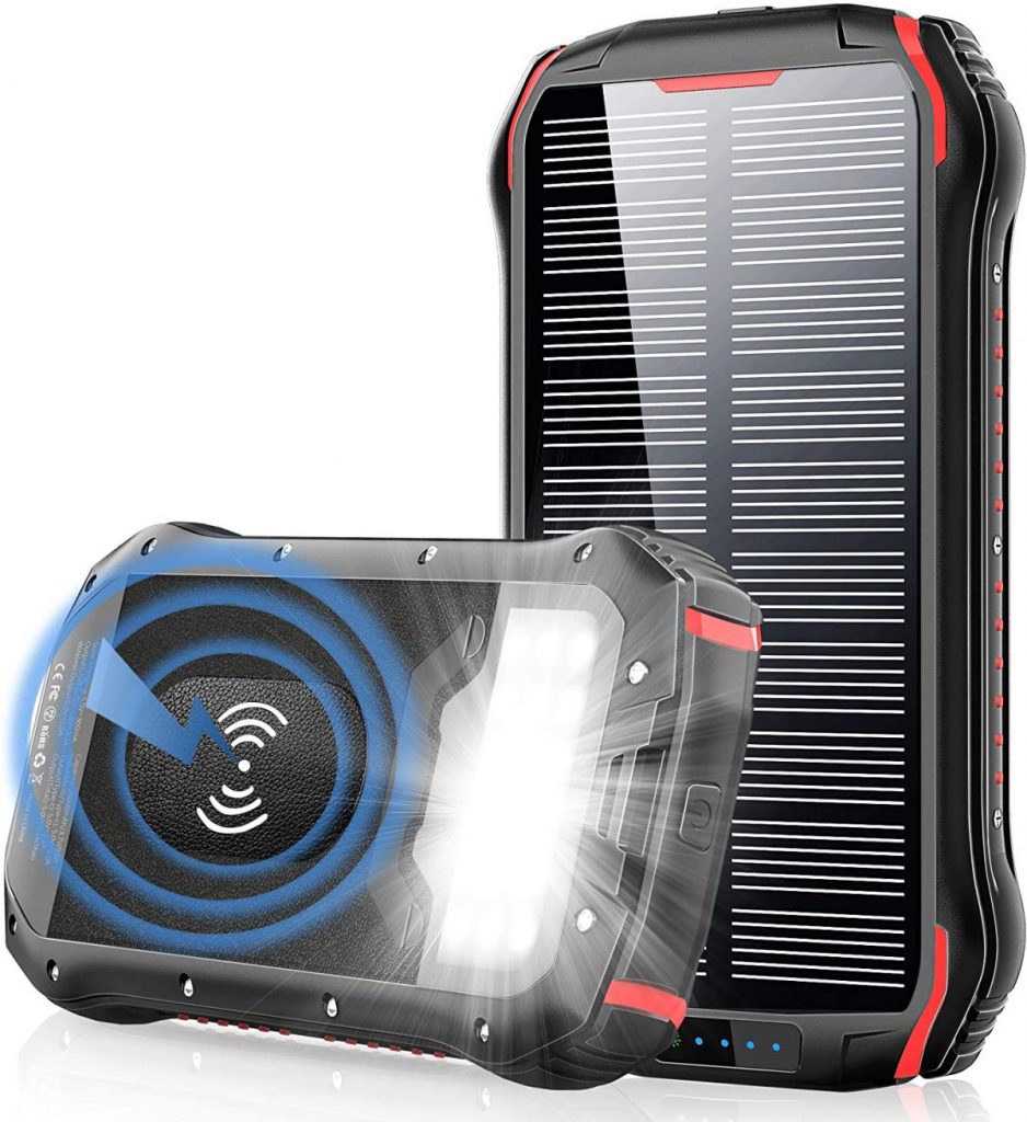 Powerbank con carga solar para que nunca te quedes sin autonomía 186 slols powerbank