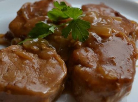 solomillo de cerdo solomillo de cerdo al Pedro Ximénez