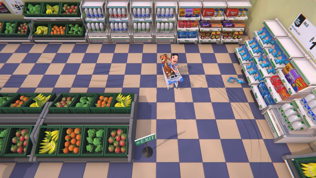Supermarket Shriek – Grita para seguir avanzando