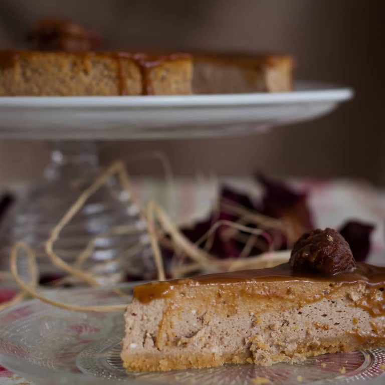 Cómo hacer tarta de castañas para la merienda