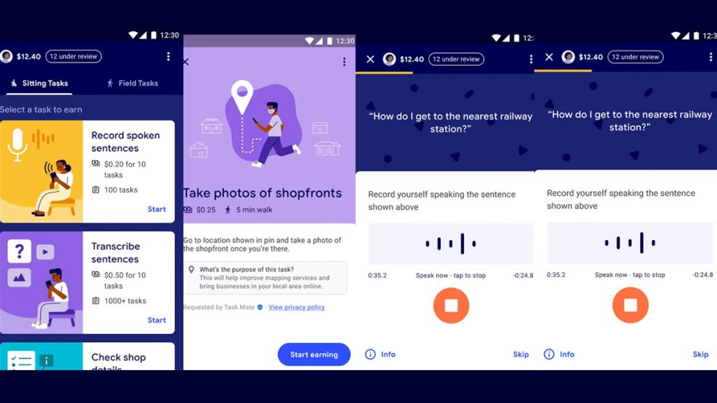 Algunas de las tareas que has de realizar en Google Task Mate.