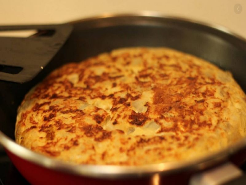 como hacer una tortilla de patatas en microondas