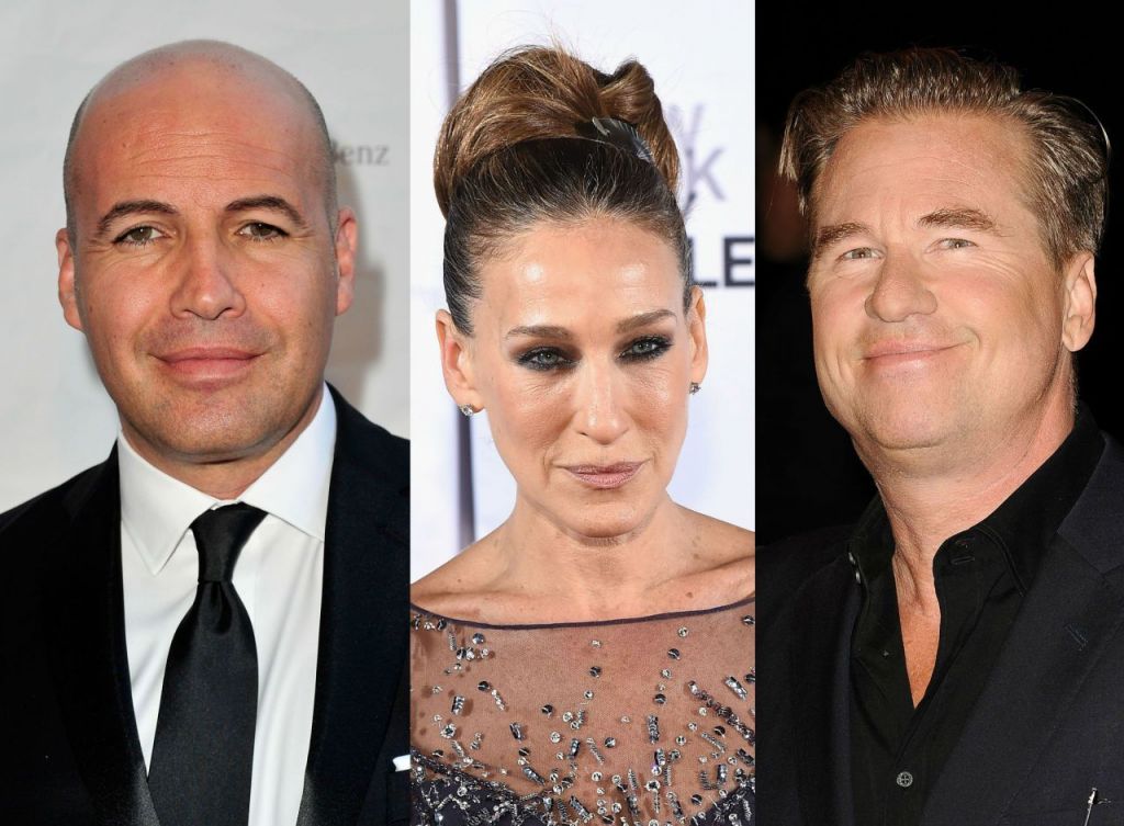 Billy Zane, Sarah Jessica Parker y Val Kilmer. Dirty Dancing