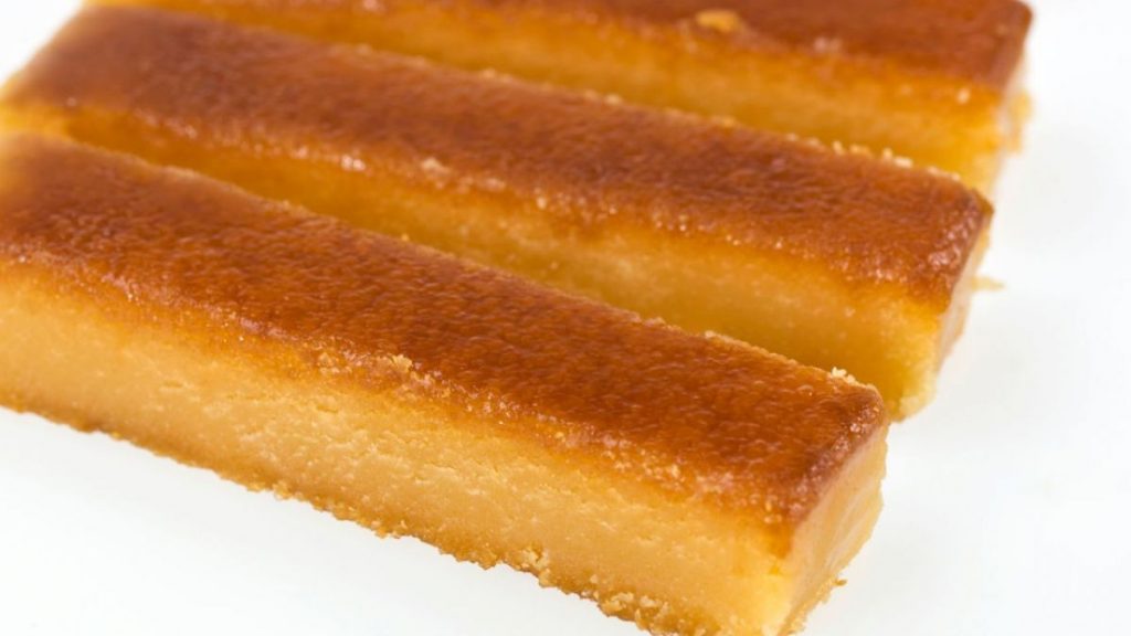 Turrón de yema caramelizado 