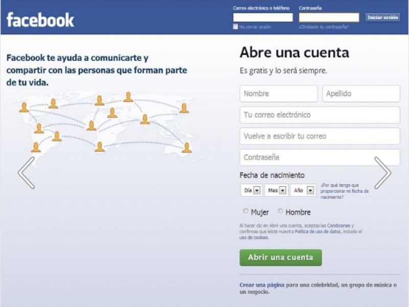 Confirmar tu identidad en Facebook