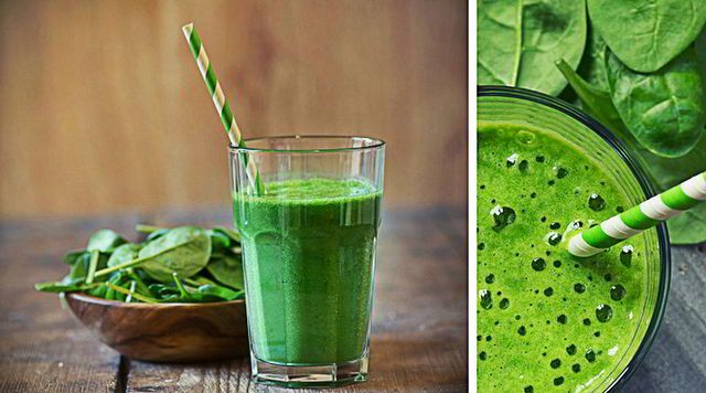 Zumo verde para diabéticos