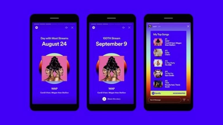 Spotify lanza las tarjetas '2020 en resumen' con lo que más ha escuchado cada usuario