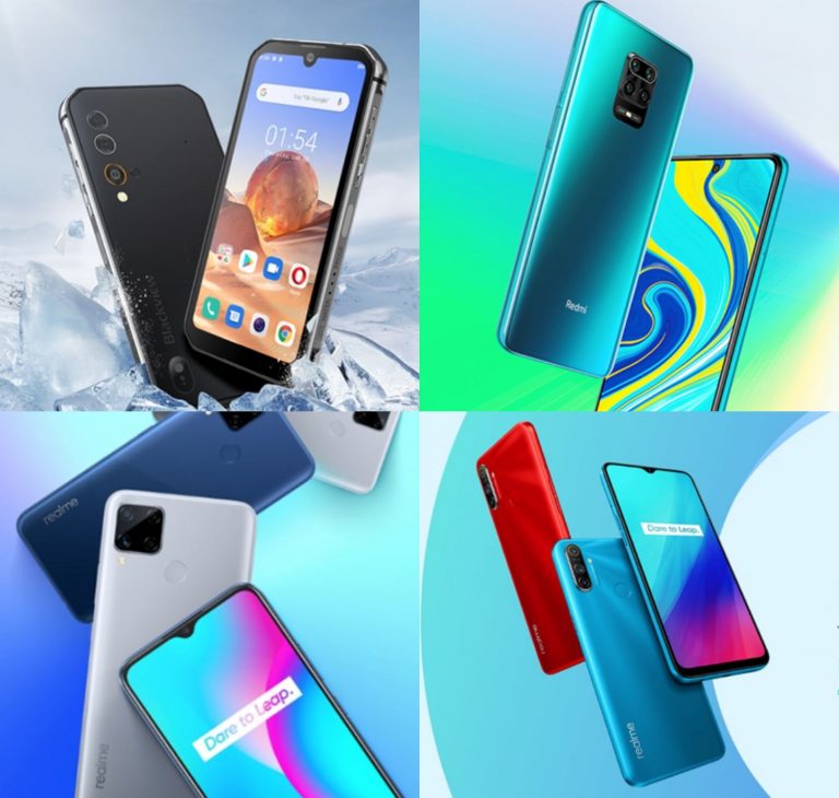 AliExpress: triunfa esta Navidad con estos 10 móviles que Blackview, Realme y Xiaomi ofrecen al mejor precio