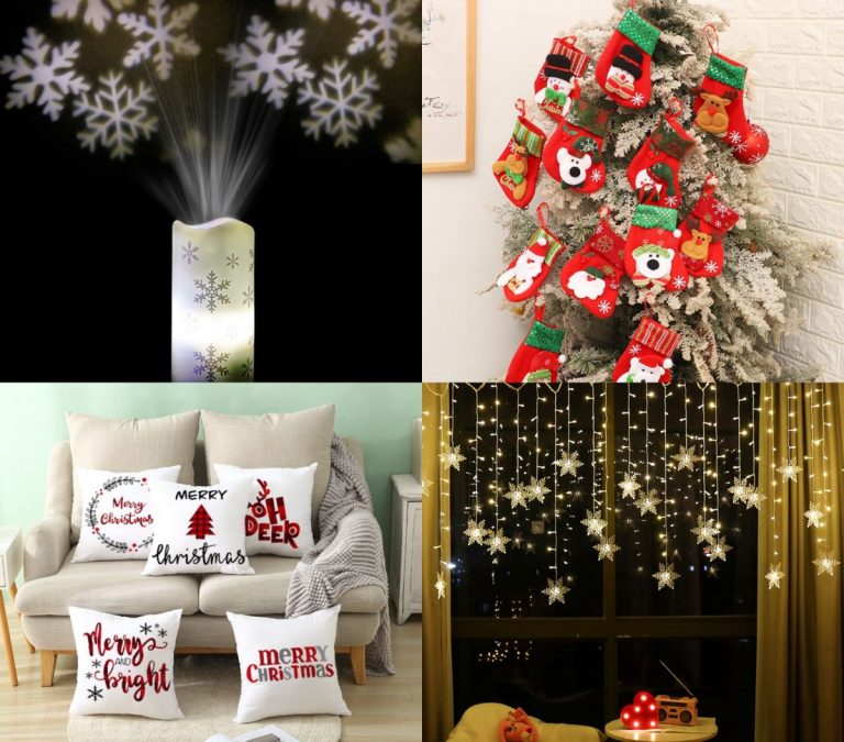 Aliexpress: Guirnaldas de estrellas de luces led y otros adornos chulísimos para decorar tu hogar estas Navidades