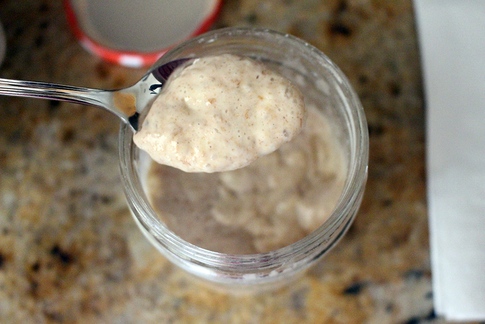 Alimentar masa madre