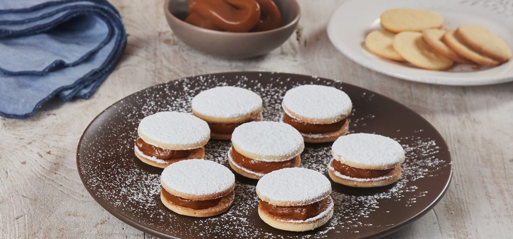 Presentación de los alfajores