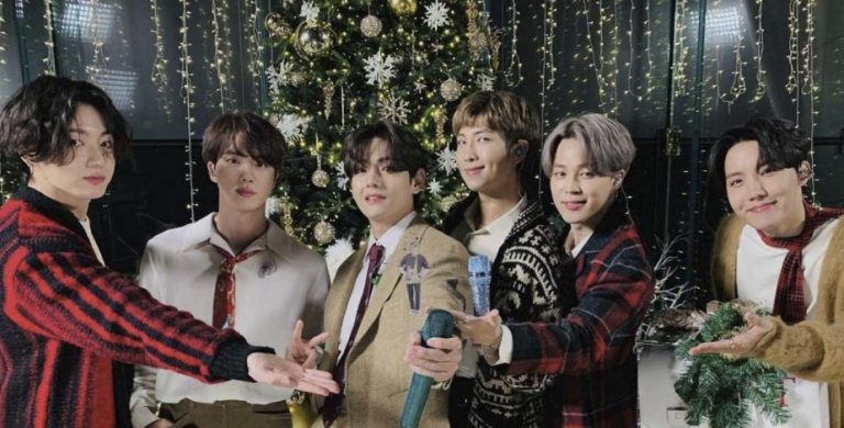 BTS triunfan con 'Santa Claus Is Coming To Town'