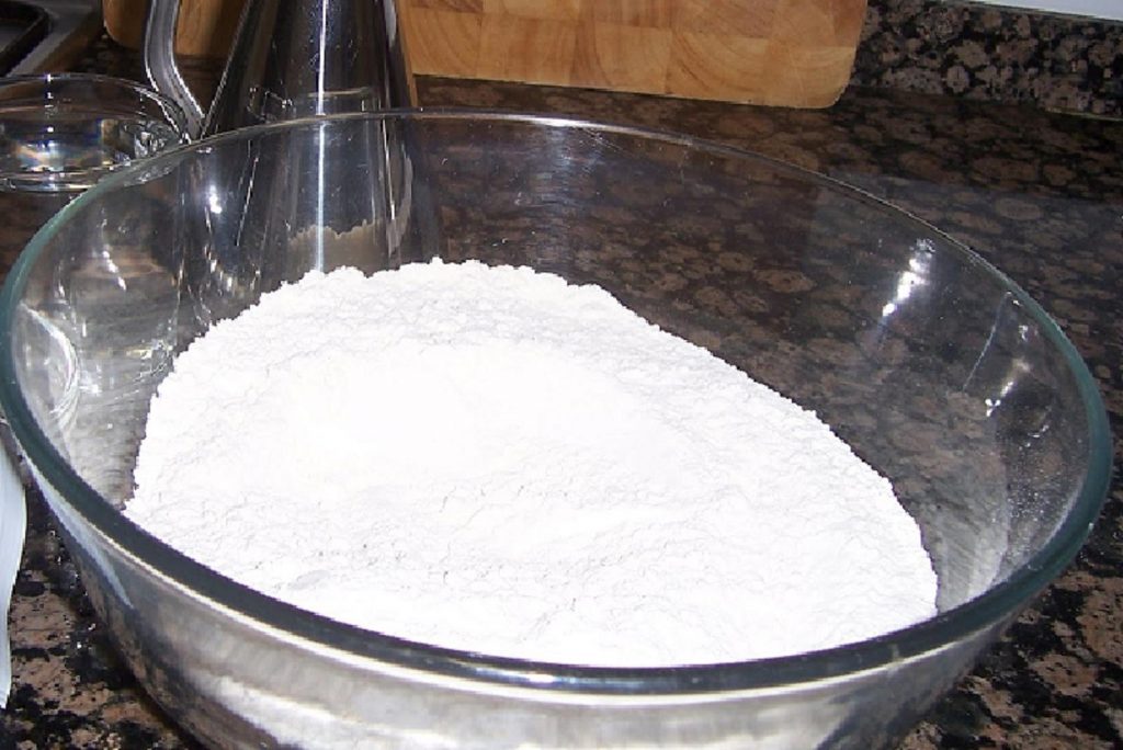 Un bol redondo amplio