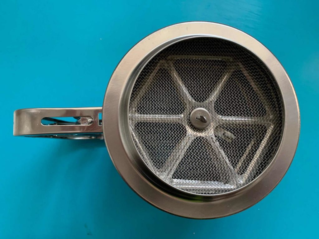 Un tamizador de harina