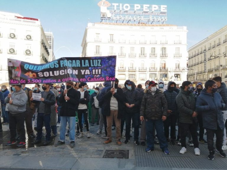 Cañada Real se planta ante Sol reclamando luz