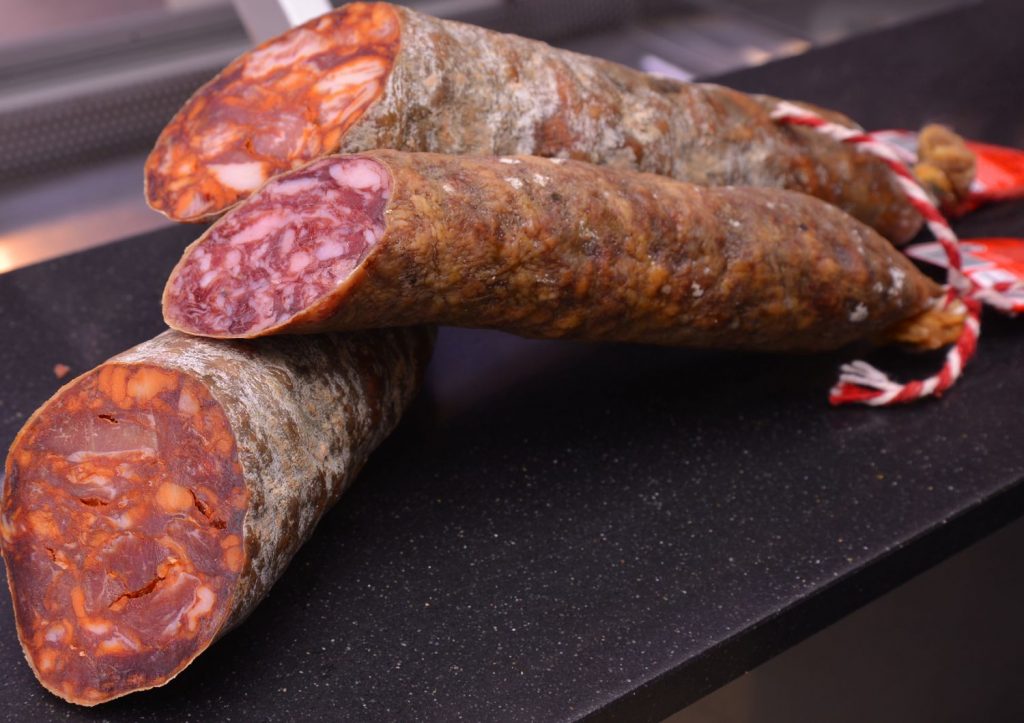 Chorizo ibérico Embutidos Navidad