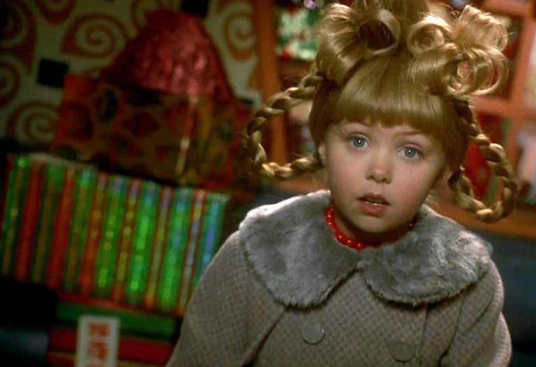 No podrás creer el sorprendente cambio de Cindy Lou, la niña de 'El Grinch'
