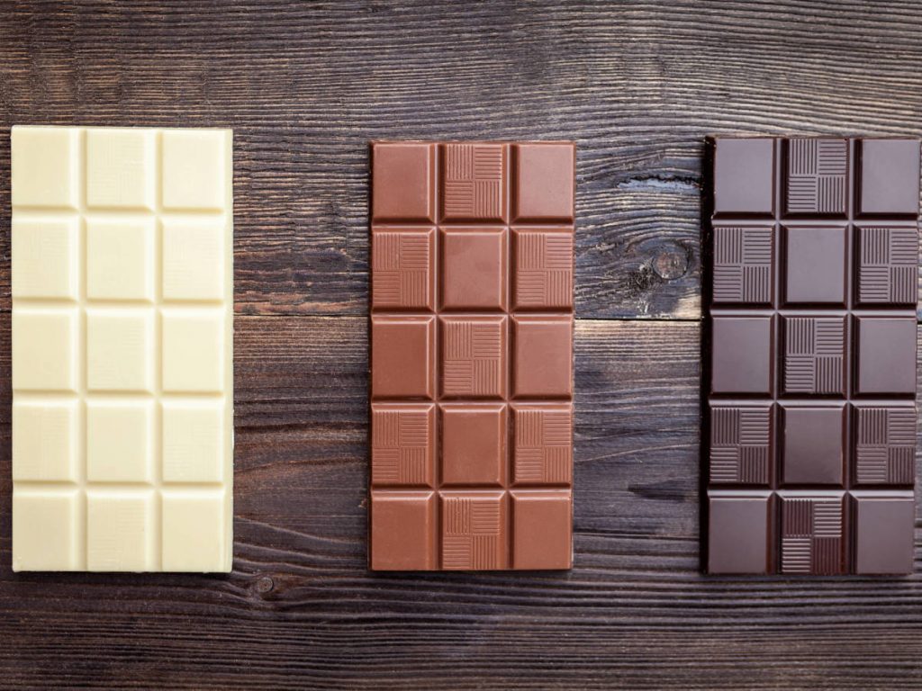 El chocolate y sus tipos