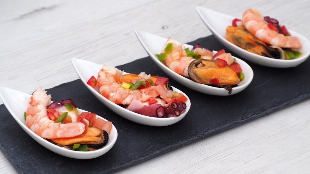 Cómo hacer el tradicional salpicón de marisco