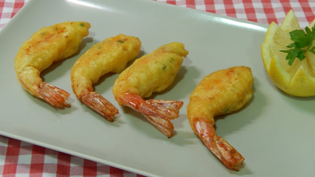 Cómo hacer las gambas con gabardina de Karlos Arguiñano