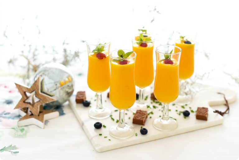 Cómo hacer un sorbete de piña al cava