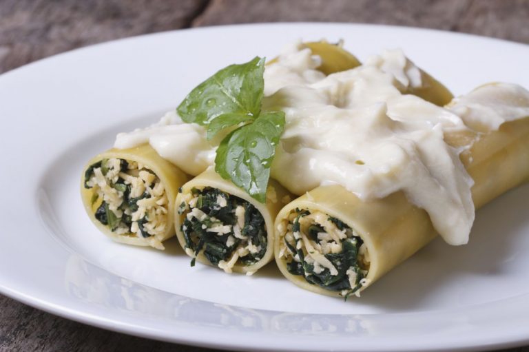 Cómo hacer unos canelones bajos en calorías con verduras