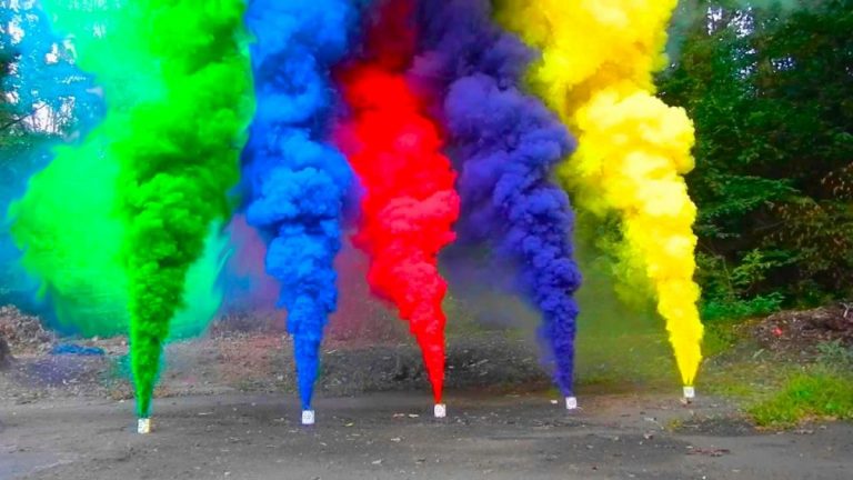 Cómo hacer una bomba de humo