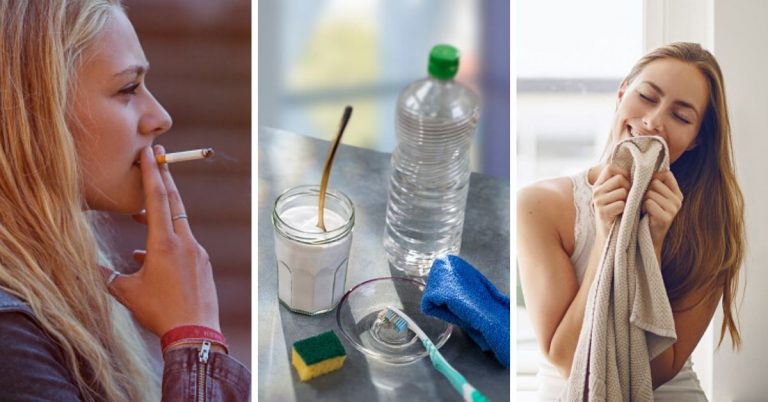 Cómo quitar el olor a tabaco de la ropa