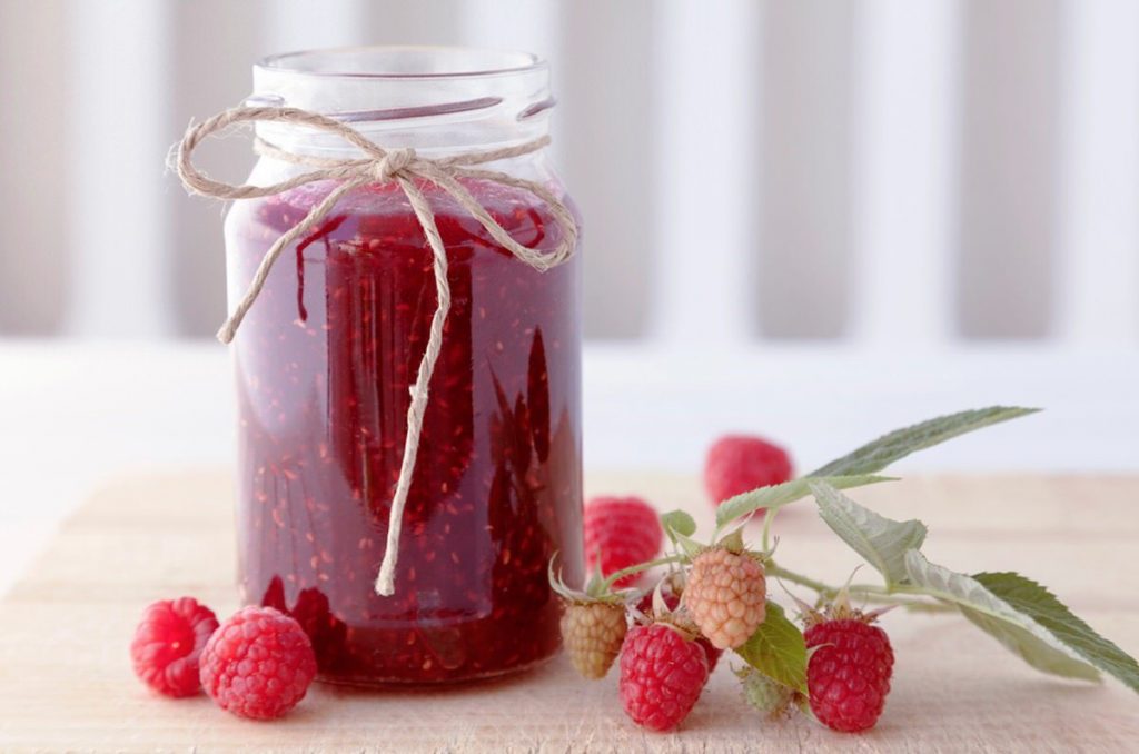 Confitura de frambuesas
