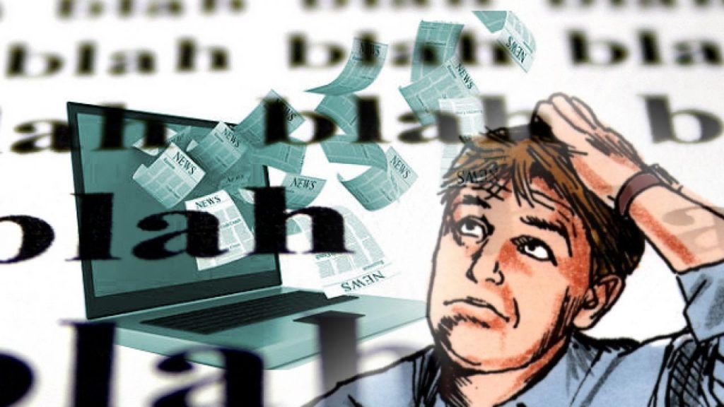 Exceso de información, es un mentiroso 