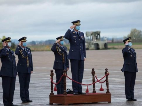 El Rey Felipe VI visita la Base Aérea de Talavera