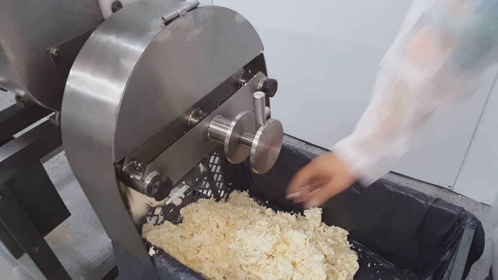 Molturación o Moler el queso